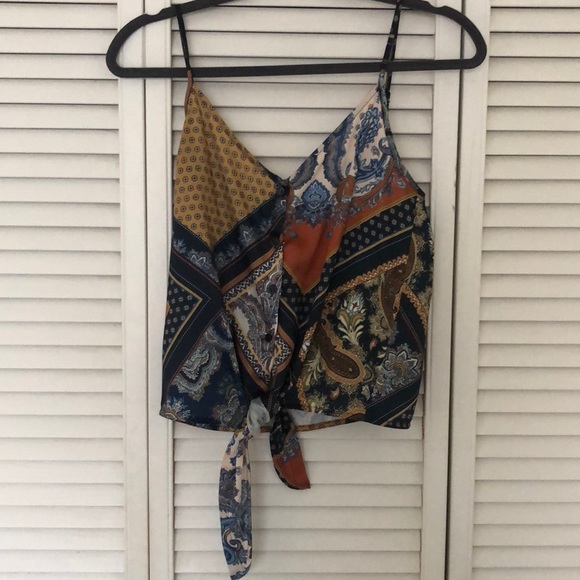 H&M Tops - H&M wrap button up top